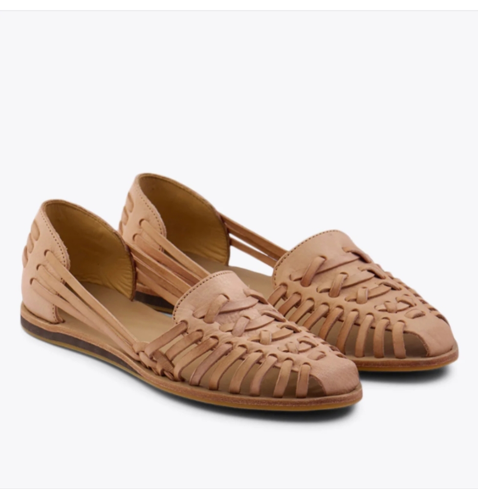 Huarache  Sandals Natural Vachetta